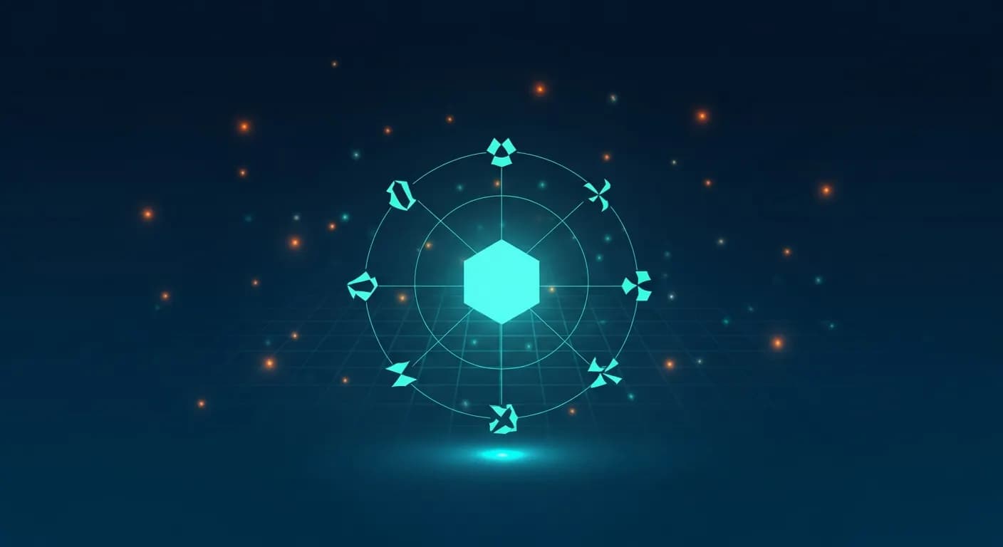 Claude Code orchestration architecture: a developer terminal feeding commands into an agentic coding loop with subagents, skills, hooks, and MCP servers.